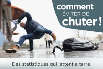 Les chutes hiver comme été - Statistiques et prévention